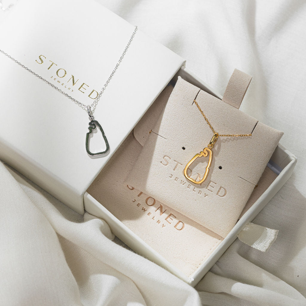 Gold vermeil and sterling silver