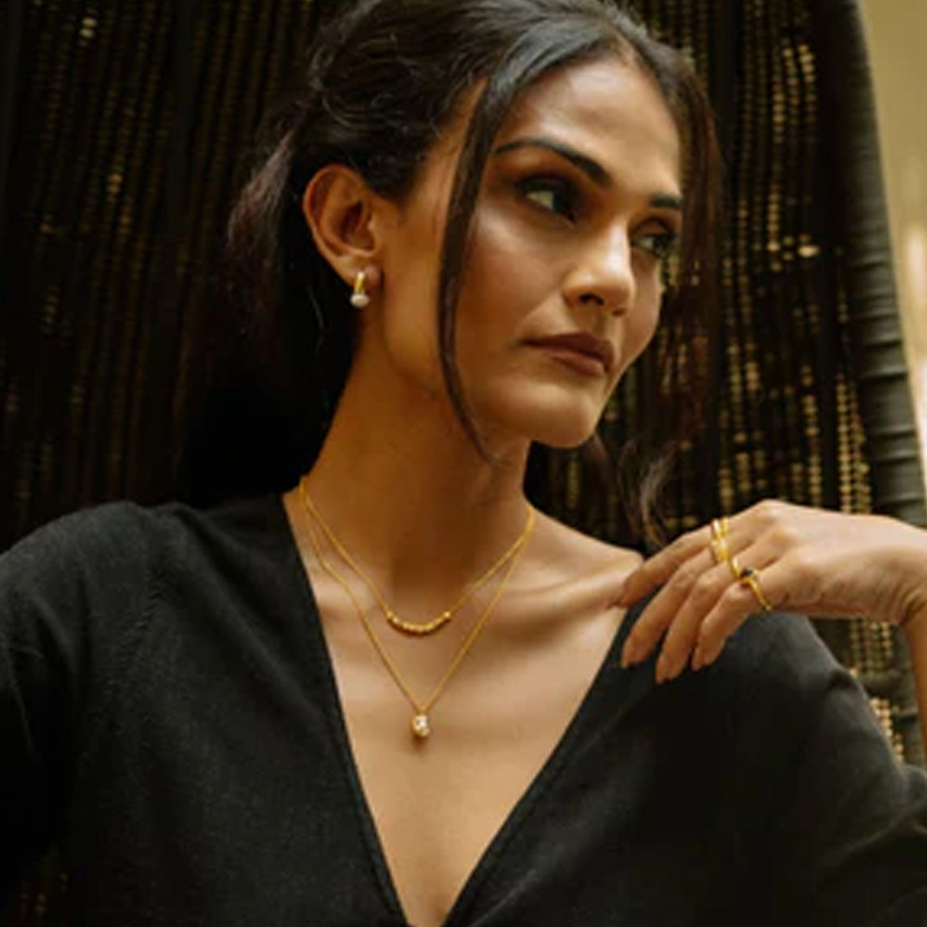 Makes a statement piece either stacked up or worn alone