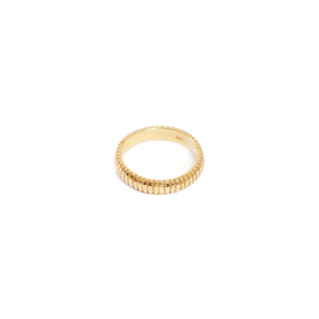 14kt Groove Ring from Stoned Jewelry